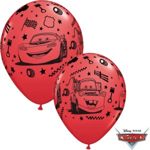 6 Ballons Cars