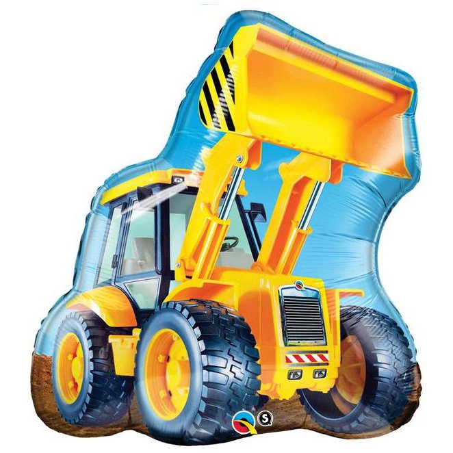 Ballon Géant Chantier Pelleteuse 