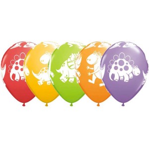 6 Ballons Dinos