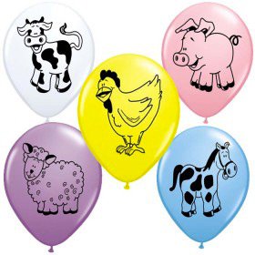 25 Ballons Animaux De La Ferme Pour L Anniversaire De Votre Enfant Annikids