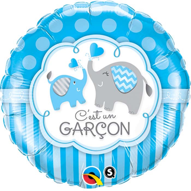 Ballon  Plat Elphant Garon 