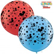 2 Ballons Géants Mickey (86 cm)