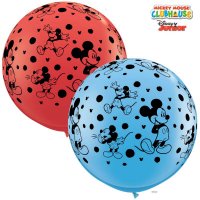 2 Ballons Gants Mickey (86 cm)