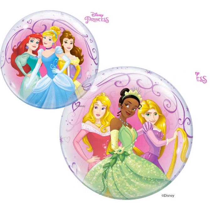 Bubble Ballon Gonfl  l Hlium Princesse Disney 