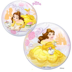 Bubble Ballon  Plat Princesse Disney Belle