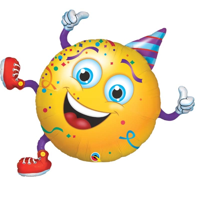 Ballon Gant Smiley Party (97 cm) 