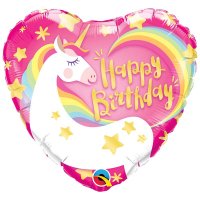 Ballon � Plat Licorne Coeur
