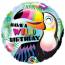 Ballon  Plat Toucan Wild Birthday