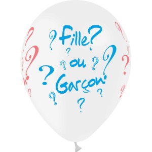 8 Ballons Fille ou Garon ?