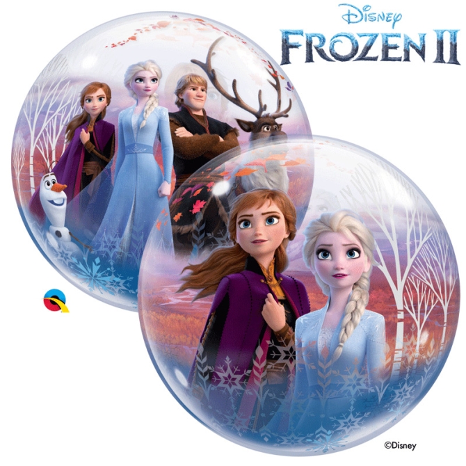 Bubble Ballon à Plat La Reine des Neiges 2 