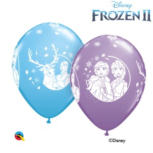 6 Ballons - La Reine des Neiges 2