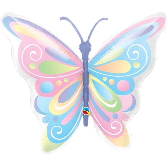 Ballon Gant Papillon Pastel 