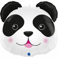 Ballon Géant Tête de Panda - 74 cm