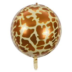 Ballon Orbz  plat Girafe (55 cm)