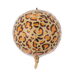 Ballon Orbz à plat Léopard (55 cm)