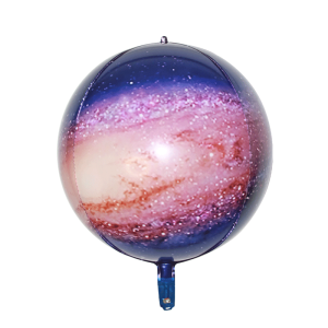 Ballon Orbz  Plat Galaxy (55 cm)