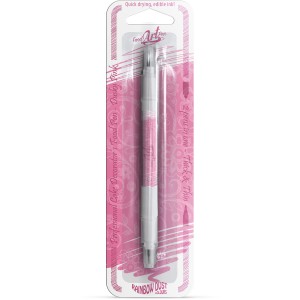 Feutre alimentaire double pointes Rose