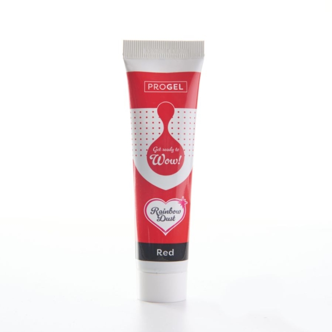 Tube Colorant Progel Rouge
