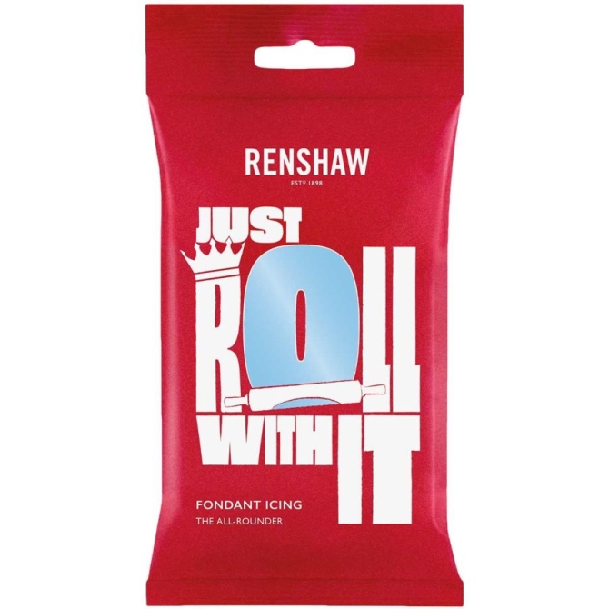 Pâte à sucre Bleu Layette 250g Renshaw 