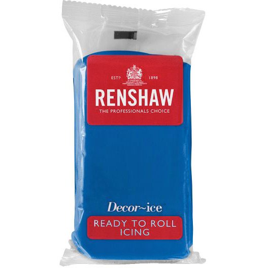 Pte  sucre Bleu lectrique 250g Renshaw 