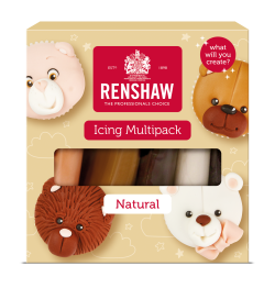 Pack 5 Ptes  Sucre Couleurs Naturelles Renshaw. n1