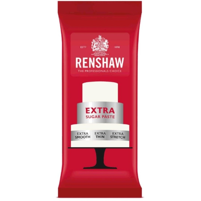 Pâte à Sucre Extra Blanche Renshaw (1 kg) 