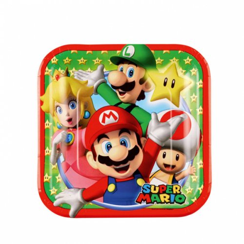 8 Petites Assiettes Mario Party 