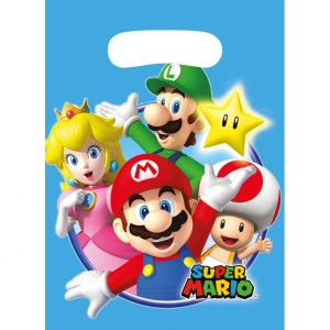 8 Pochettes Cadeaux Mario Party