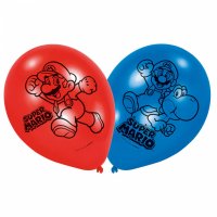 Contient : 1 x 6 Ballons Mario Party