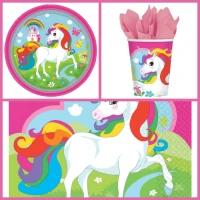 Bo�te � f�te Licorne Rainbow