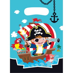 8 Pochettes Cadeaux Petit Pirate et ses amis
