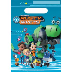 8 Pochettes Cadeaux Rusty Rivets