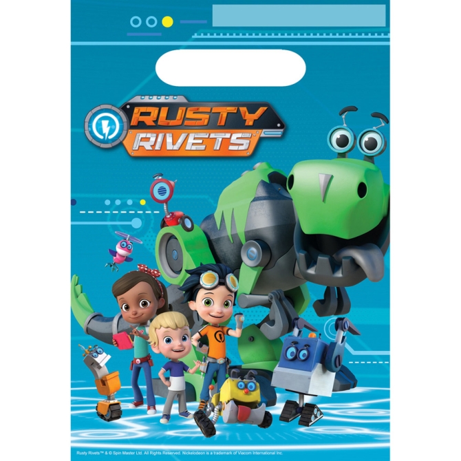 8 Pochettes Cadeaux Rusty Rivets 