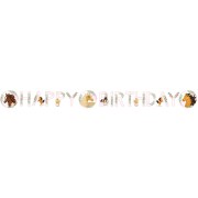 Guirlande lettres Happy Birthday Cheval