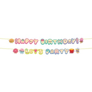 Guirlandes Lettres Kawaii Party