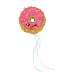 2 Mini-Pull Pinatas Donut & Glace – Kawaii Party. n°1
