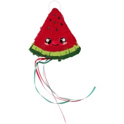 2 Mini-Pull Pinatas Avocat & Pastèque – Kawaii Party. n°2