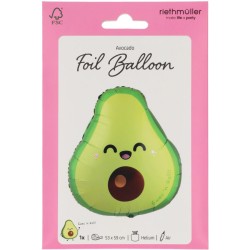 Ballon Aluminium H�lium Avocat Kawaii Party � 60 cm. n�1