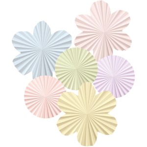 Set de 6 Eventails - Dreamy Pastel