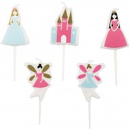 5 Mini Bougies Princesse