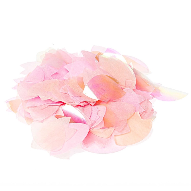 Confettis Mix - Fleurs de Cerisier (Rose / Saumon / Iris) 