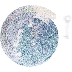 6 Guirlandes Spirales - Holographique / Argent. n°1
