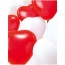 12 Ballons Coeur - Rouge