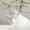 1 Lapin à Suspendre en Bois (10 cm) - Nature images:#3