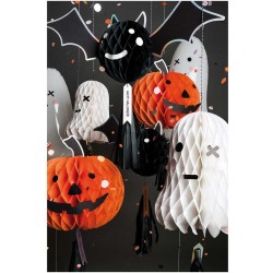 Suspension Chauve-Souris Nid d Abeille avec Pompon - 66, 5 cm. n°1