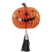 Suspension Citrouille Nid d Abeille avec Pompon - 60 cm. n1
