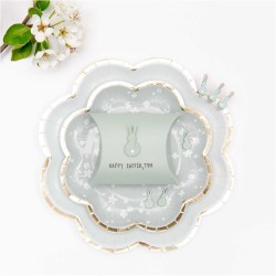 8 Pinces Petits Lapins - Vert Menthe. n°2