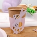 8 Dcorations pour Gobelets Lapin - Rose. n2