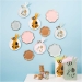 12 Assiettes Lapin - Rose. n3