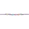 165 Perles Coeurs/ Ronds/Multicolore images:#0